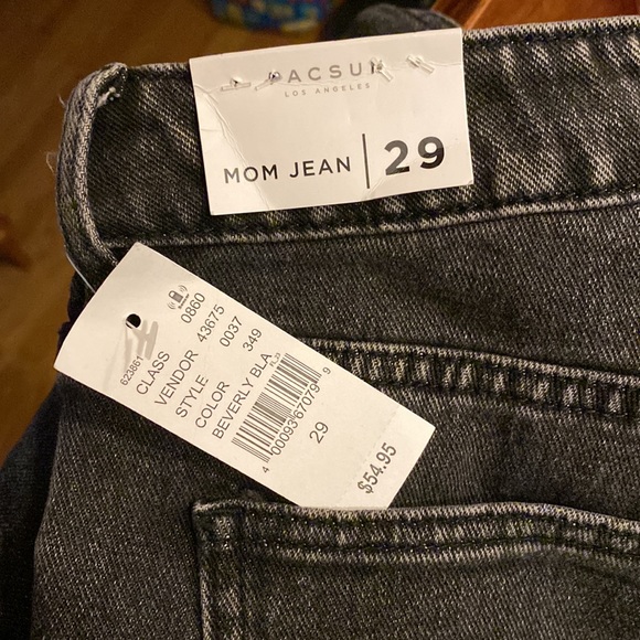PacSun Black Mom Jeans - Picture 4 of 4